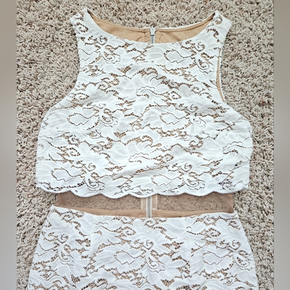 Bailey 44 White Lace Desert Moon Dress - size 4 - Picture 7 of 12